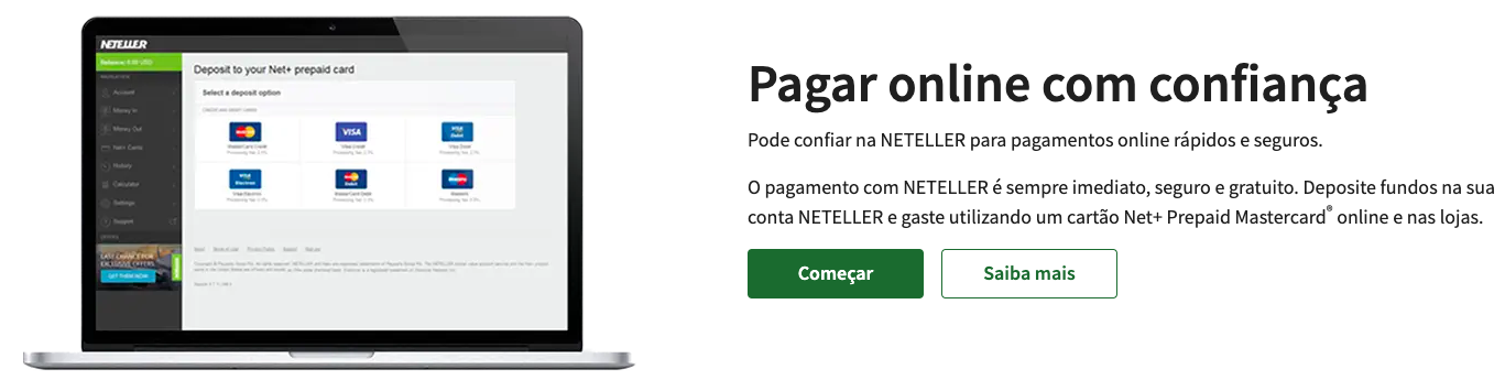 Pagamento com Neteller